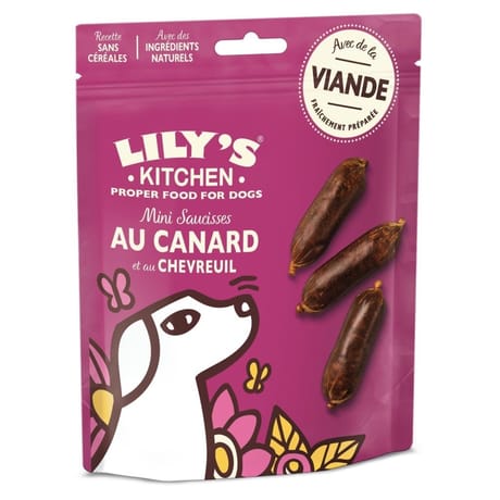 Mini saucisses au canard et au chevreuil