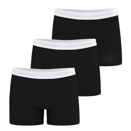 Lot de 3 boxers Tailor homme Eminence 2520 NOIRX3/ T6
