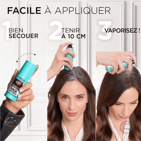 L'oréal paris magic retouch spray retouche racines 7 châtain glacé 75ml