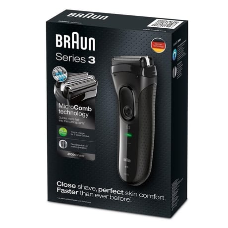 Braun rasoir éléctrique Serie 3 3000S