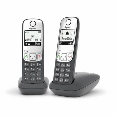 Gigaset téléphone sans fil A635 DUO ANTHRACITE