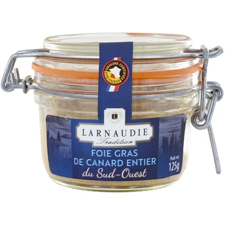 Jean larnaudie foie gras de canard entier IGP sud ouest