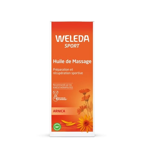 Weleda huile de massage à l'arnica bio 100 ml