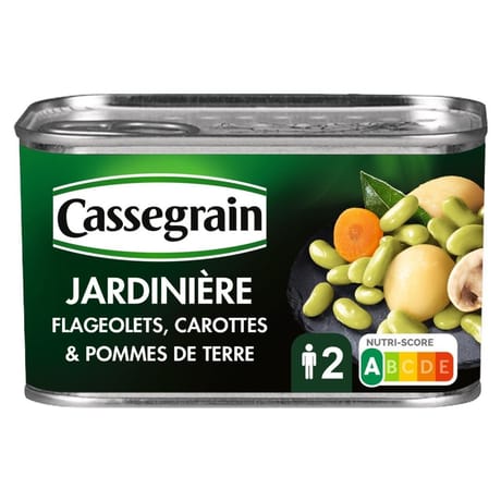 Cassegrain jardinière de légumes 1/2 265g