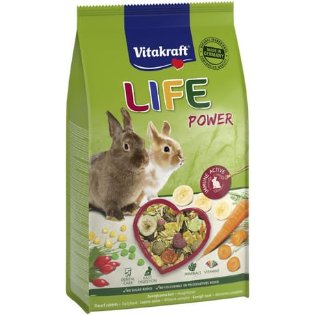 Vitakraft aliment complet life pour lapins 600g