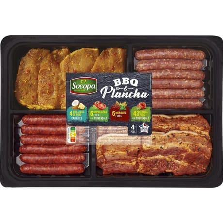 Plateau plancha porc 700g Socopa