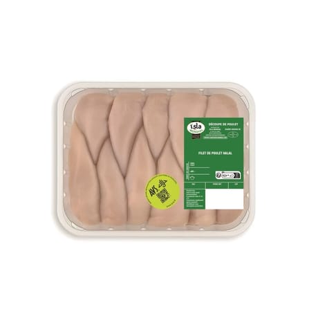 Isla Mondial filets de poulet halal 2kg