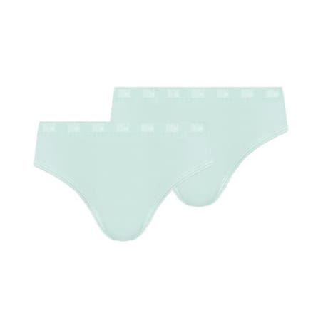 Lot de 2 slips fille pocket skin care Dim AQL PASTEL BLUE 14ANS