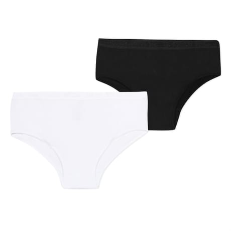 Lot de 2 shorties micro Dim 0HY BLANC 14 ANS
