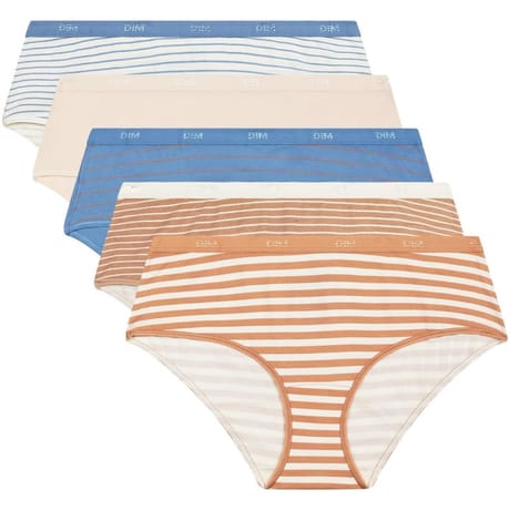 Lot de 5 shorties les pockets coton stretch Dim B43 LOT RIVIERA 44\46