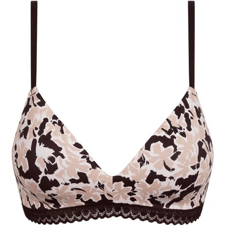 Soutien-gorge sans armature triangle paddé ligne Daily Micro Dim B5A TABLEAU FLORAL 95C