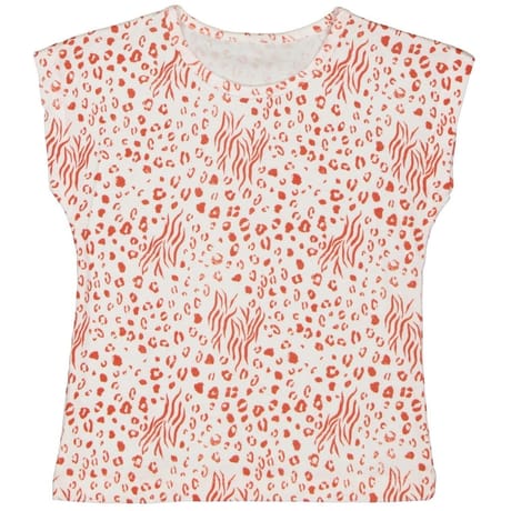 Tee shirt manches courtes fille ORANGE 12 ANS