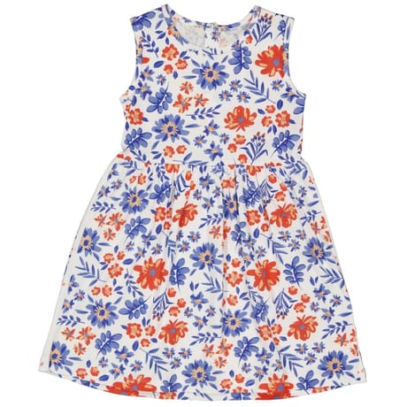 Robe sans manches BLANC 6 ANS