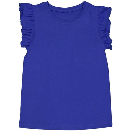Tee shirt manches à volants INDIGO 8 ANS