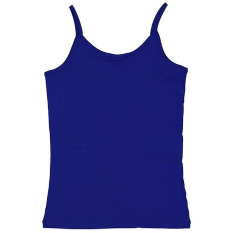 Débardeur fines bretelles femme BLEU BIC T50\52