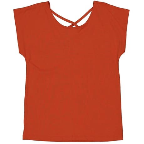 Tee shirt manches courtes femme ORANGE T50/52