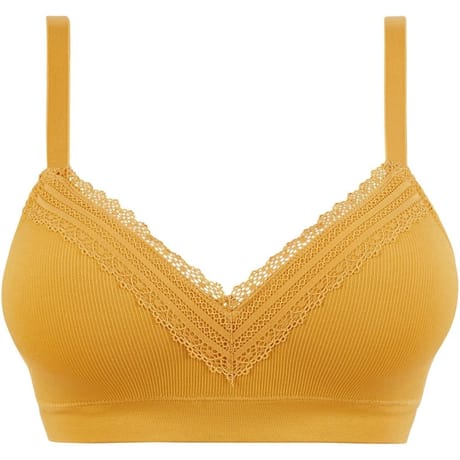Brassière coque sans armature ligne Agathe Sans Complexe JKA JAUNE DE CHINE XXL