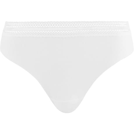 Lot de 2 slips midi Invisible Coton Sans Complexe HPV BLANC/BLANC 46/48