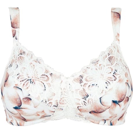 Soutien-gorge sans armature ligne Flora Sans Complexe IMT IMP POESIE PASTEL 110E