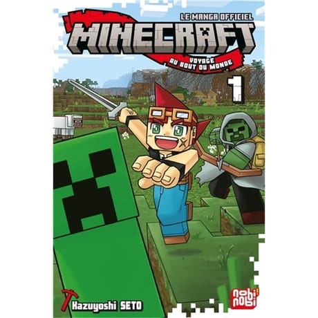 Minecraft, le manga officiel : voyage au bout du monde. Vol. 1