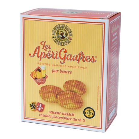 Eugène Blond étui d'apérigaufres pur beurre welsch 85g