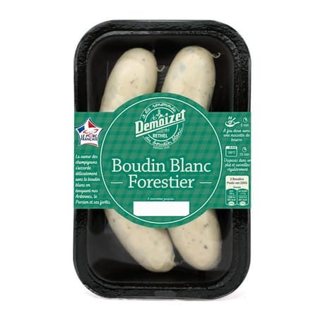 Demoizet boudin blanc forestier X2 230g