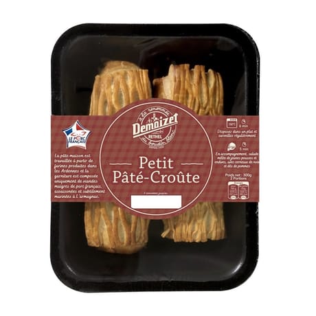 Demoizet petit pâté croûte X2 300g