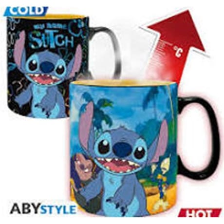 Mug 460 ml heat change lilo & stitch