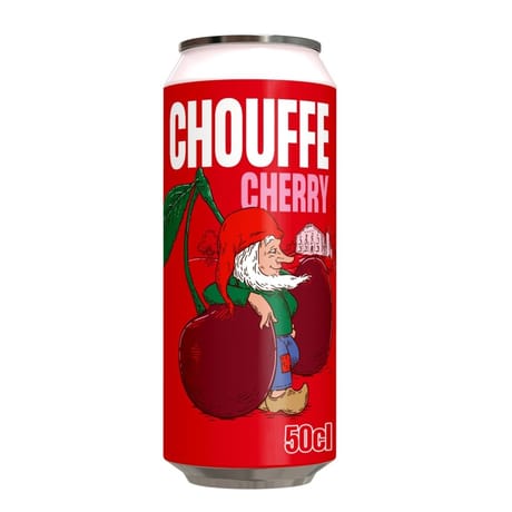 Cherry chouffe can 50cl 8%