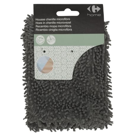 Carrefour Home serpillière housse chenille microfibre