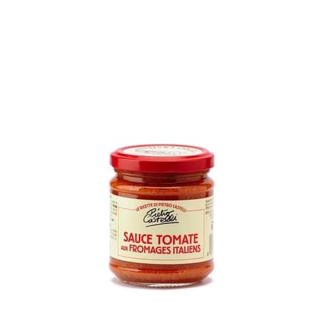 Pietro castelli sauce tomate aux fromages italiens 190g