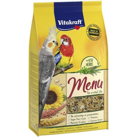 Vitakraft menu premium grande perruche 1kg
