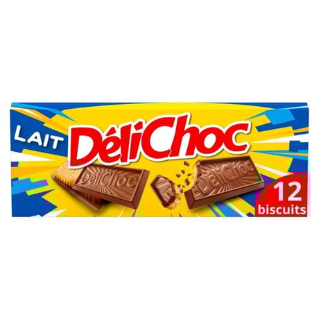 Délichoc tablette chocolat lait 150g