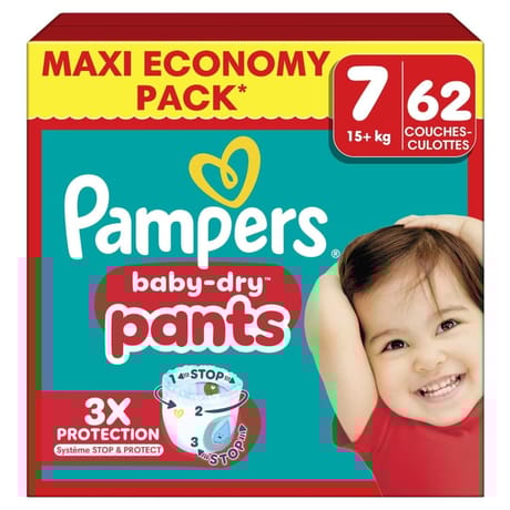 Pampers baby dry pants maxi t7 x62