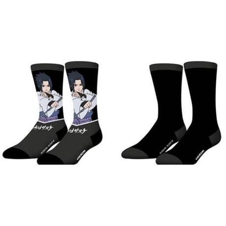 2 paires de chaussettes homme FREEGUN NARUTO SHIPPUDEN LOT D T43\46