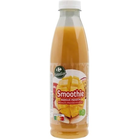 Carrefour sensation smoothie mangue passion 75cl