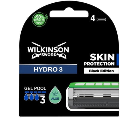 Wilkinson lames hydro 3 black edition x4