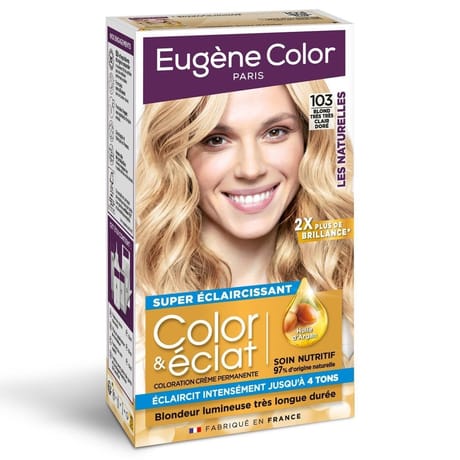 Eugène color les naturelles 103 blond très très clair doré