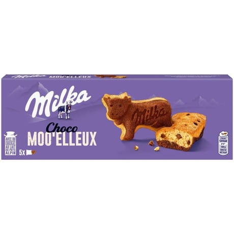 Milka choco moo'elleux x5 140g
