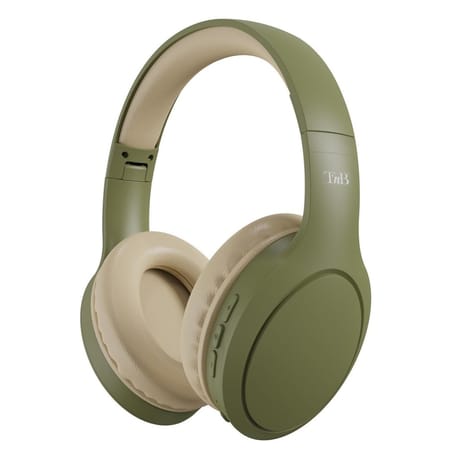T'nb casque bluetooth circum-aural olive & sable tonality CBTONEGN