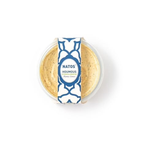 Natos houmous citron menthe 180g