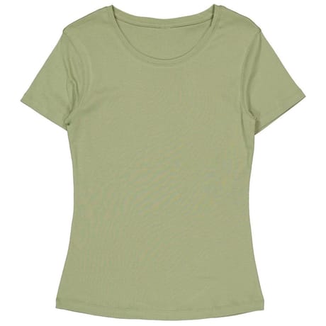 Tee shirt manches courtes femme LIGHT KAKI T50\52