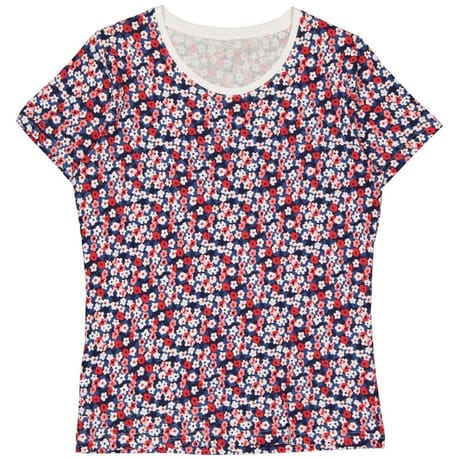 Tee shirt manches courtes femme AOP FLEURI T50\52