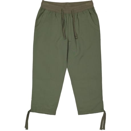 Pantacourt femme KAKI T44