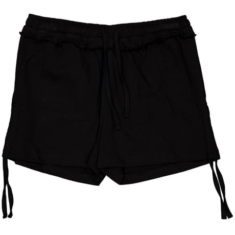 Short jersey uni femme NOIR T42/44