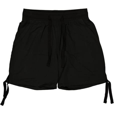 Short microfibre uni femme NOIR T50/52