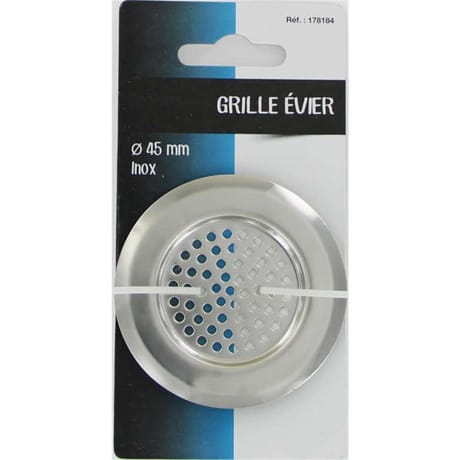 Grille evier inox 45 mm