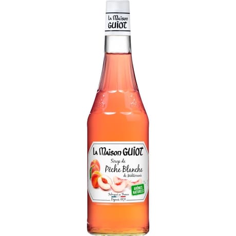 La maison guiot sirop pêche blanche 70cl