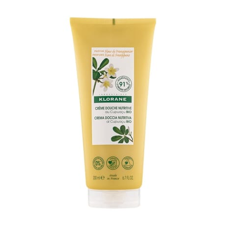 Klorane fleur de frangipanier crème de douche au Cupuacu bio 200ml