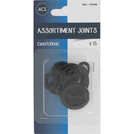 Assortiment joints caoutchouc x15